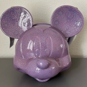 NWT Disney Parks Mickey Mouse Molded Loungefly Crossbody Bag